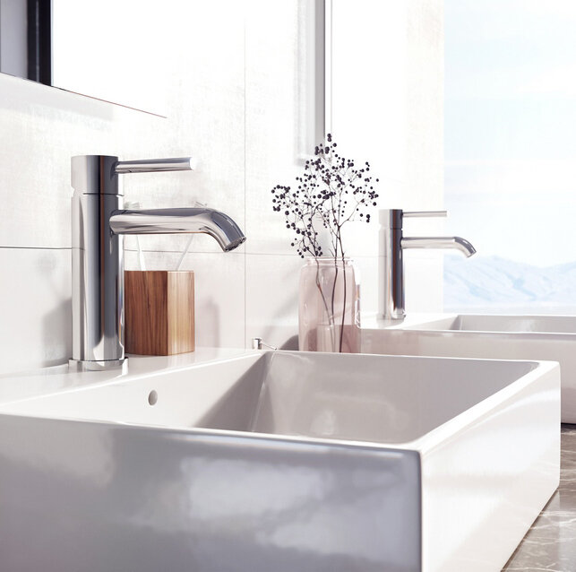 Смеситель для раковины Webert Elio EL830102015. хром Смеситель для раковины Webert Elio EL830102015. хром