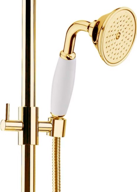 Душевая система Webert Ottocento OT760405010, золото
