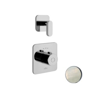 Смеситель для душа встраиваемый с термостатом Webert Living LV971302345, никель