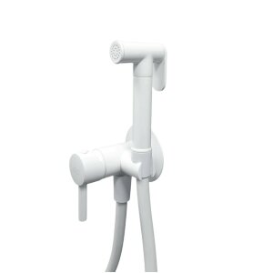 Гигиенический душ со смесителем Webert Sax Evolution SE870303740, белый