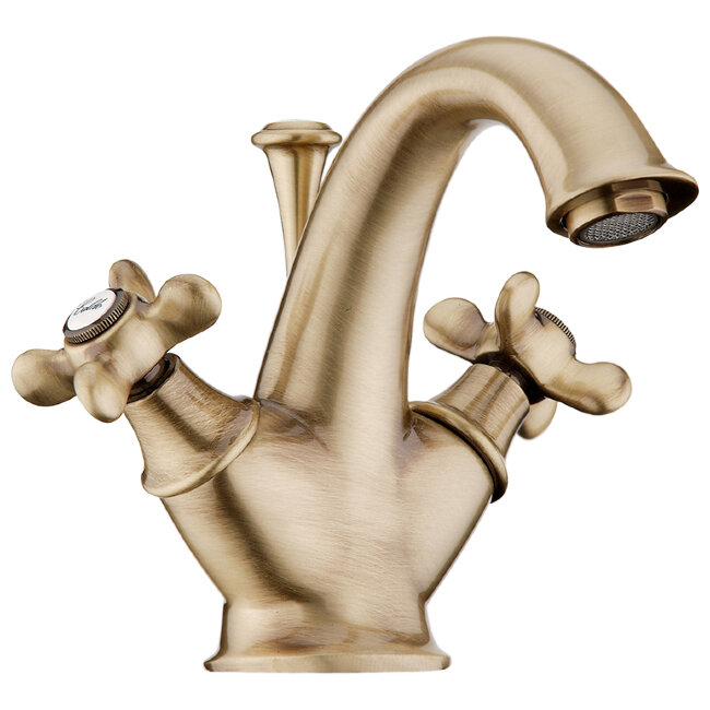 Смеситель для раковины Webert Ottocento OT700102065. бронза