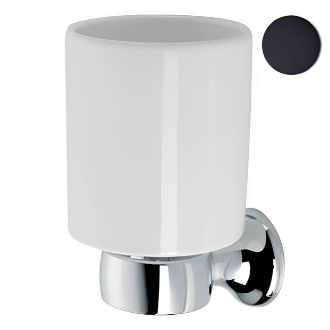 Стакан для ванной Webert Opera OA500301560, черный