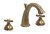 Смеситель для раковины Webert Ottocento OT750101065. бронза