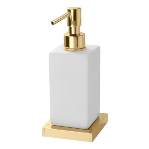 Дозатор жидкого мыла Webert Pegaso PE500201010, золото