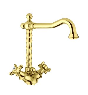Смеситель для раковины Webert Ottocento OT700302010. золото