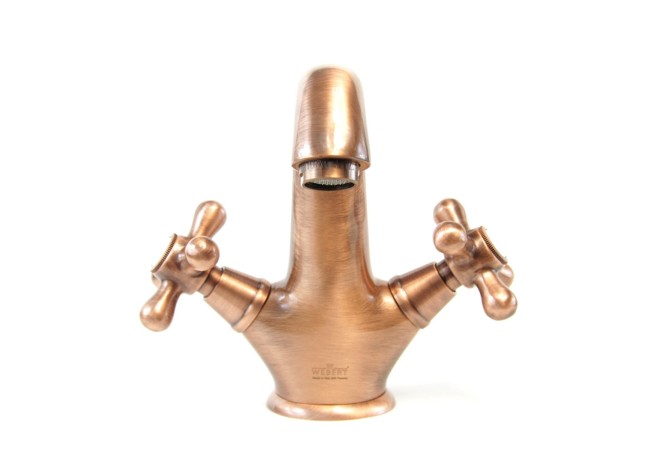 Смеситель для раковины Webert Armony AM700102060. медь