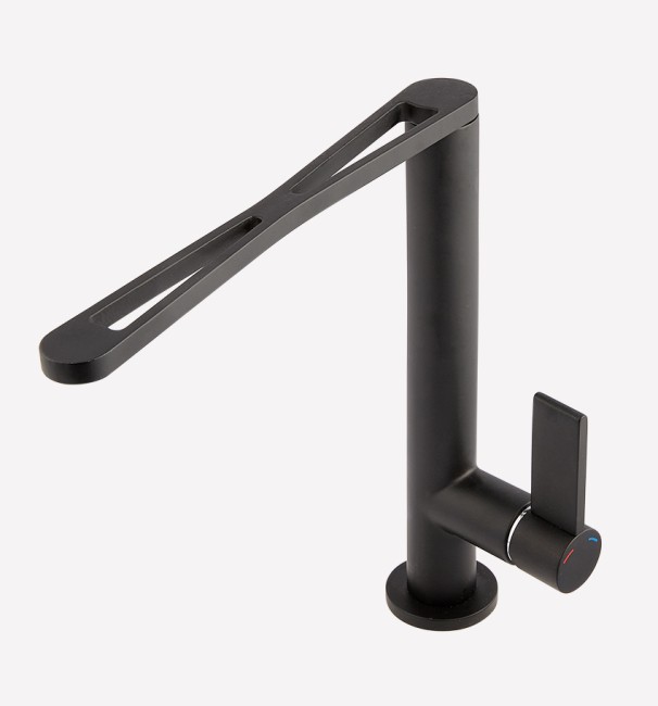 Смеситель для кухни Webert Essential EN920302560, черный