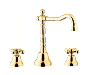 Смеситель для раковины Webert Armony AM750202010. золото