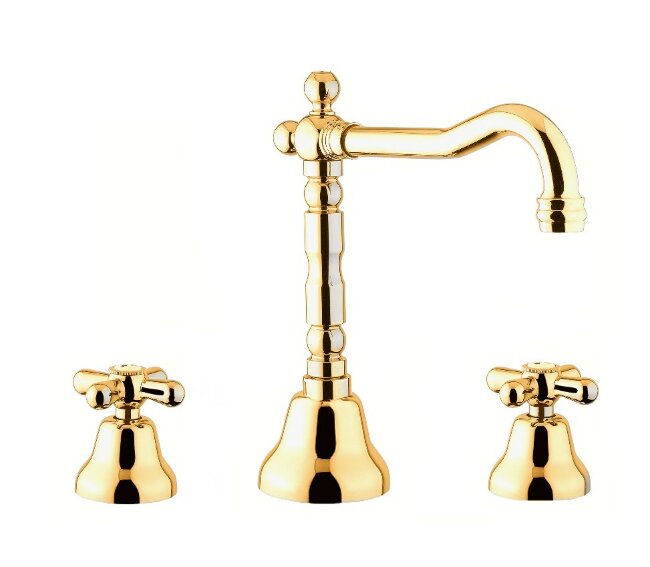 Смеситель для раковины Webert Armony AM750202010. золото