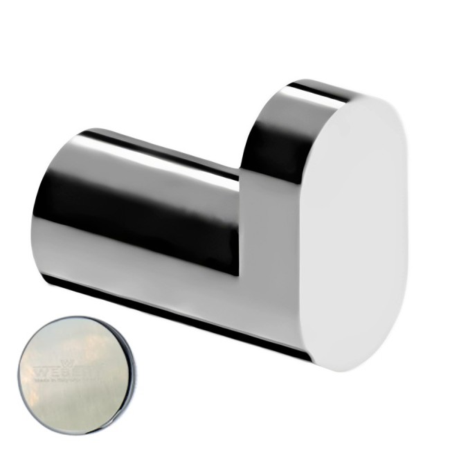 Крючок для ванной Webert Living LV500401345, никель