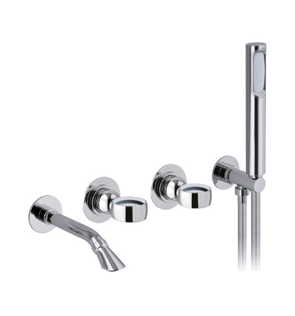 Смеситель для ванны Webert Opera OA860312015, хром