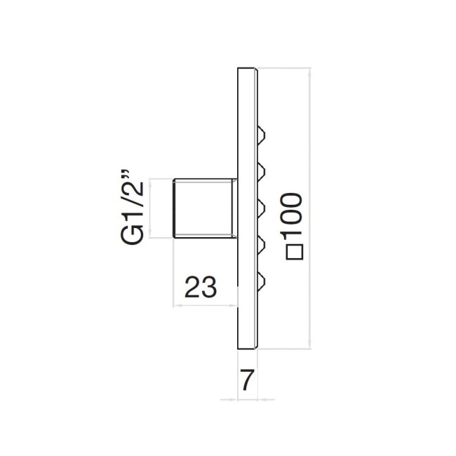 Форсунка гидромассажная Webert AC0334010. золото