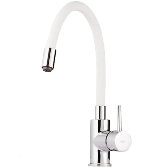 Смеситель для кухни Webert Viper VP920602744, белый/хром Смеситель для кухни Webert Viper VP920602744, белый/хром