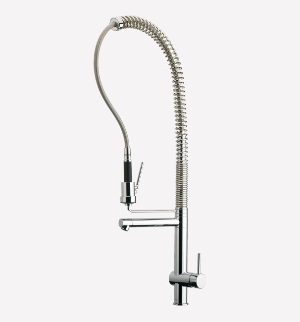 Смеситель для кухни Webert Springy SN921402015, хром Смеситель для кухни Webert Springy SN921402015, хром