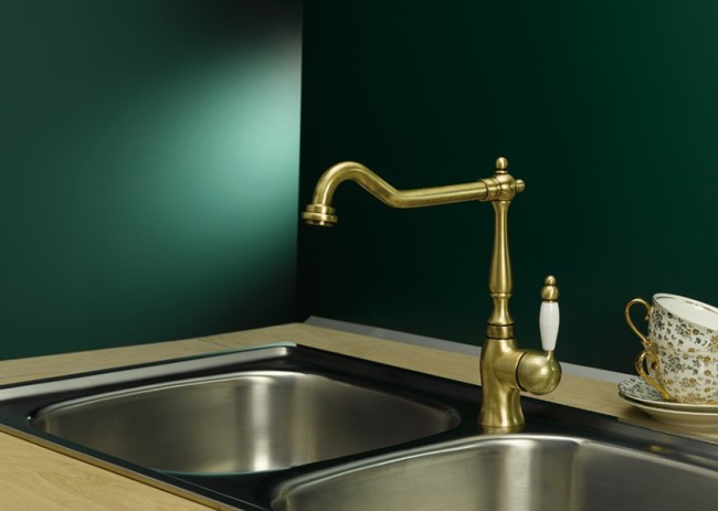 Смеситель для кухни Webert Valentino VA920302065, бронза