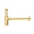 Сифон для раковины Webert AC0020010 золото