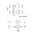 Смеситель для душа встраиваемый с термостатом Webert Ottocento OT970902065, бронза