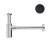Сифон для раковины Webert AC0020560 черный