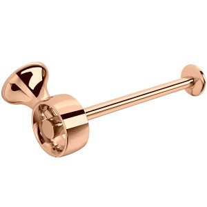 Держатель для туалетной бумаги Webert Opera OA500801980, розовое золото