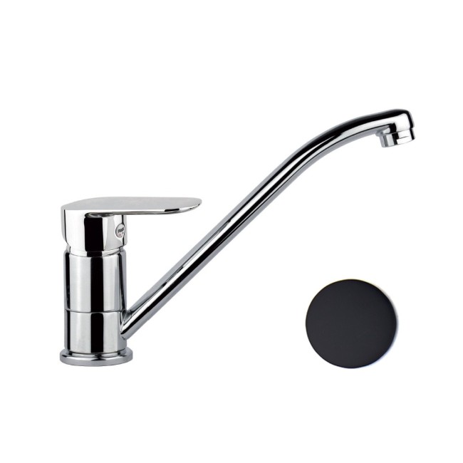 Смеситель для кухни Webert Sax Evolution SE920102560, черный Смеситель для кухни Webert Sax Evolution SE920102560, черный