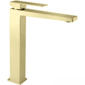 Смеситель для раковины Webert Pegaso PE830402794. золото матовое