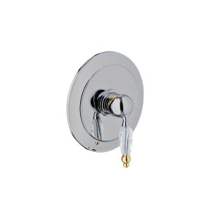 Смеситель для душа встраиваемый Webert Alexandra AL880101017. хром/золото